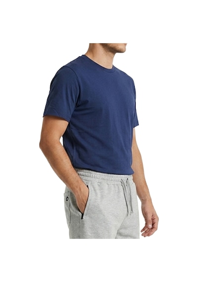 Sportive Bane Erkek Lacivert Günlük Stil T-shirt 26ye0017-klcv Mavi