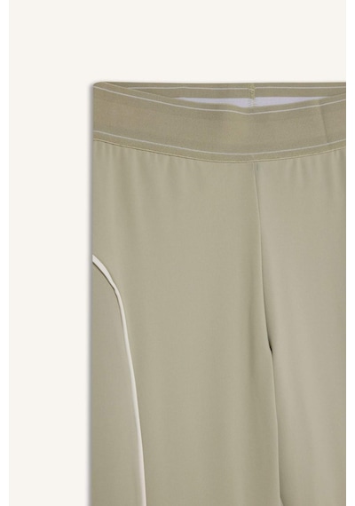 DeFactoFit Beli Saran Sporcu Tayt D7831AX25SPKH513 Haki