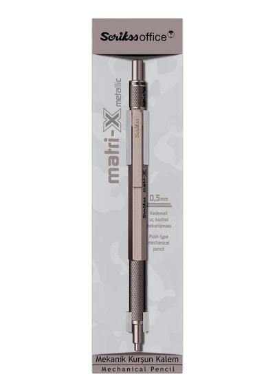 Scrikss Matri-x Versatil 0.5mm Metalik Gri 5468