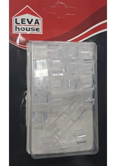 Leva House Kablo Toplayıcı / Kablo Sabitleyici Aparat 10 Lu