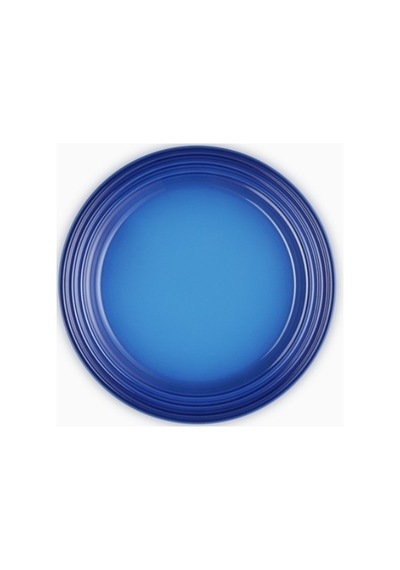 Le Creuset Renkli Dayanıklı Tasarım Seramik Kahvaltı Tabağı 22 Cm Mavi