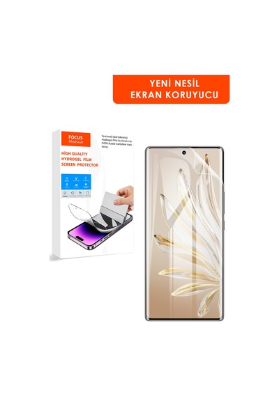 Huawei Mate 60 Pro Kırılmaz Cam Özel Kesim Hydrogel Film