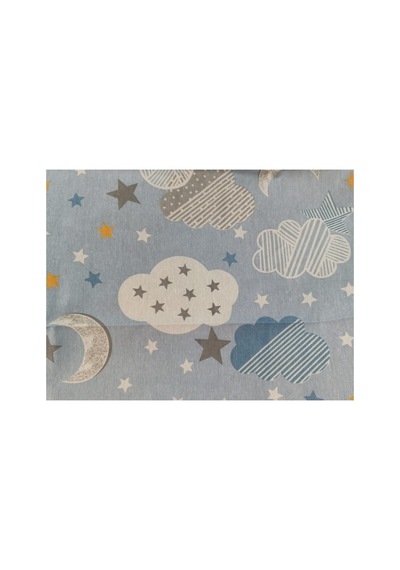Anne Kuşaklı Emzirme Önlüğü 100x75 Cm Renkli Ve Desenli Emzirme Örtüsü % 60 Pamuklu % 40 Polyester 493 Mavi