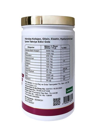 Sundex Marine Collagen Hidrolize Balık Kolajeni 2 x 300 G