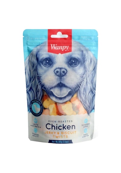 Bisküvi Üzeri Tavuk Sargılı Köpek Ödül Maması 1 Adet-100 Gr-sıvı