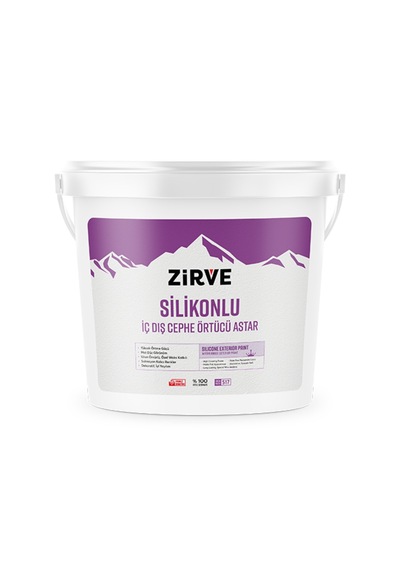 Zirve Silikonlu İç Ve Dış Cephe Örtücü Astar 3,5 Kg 3,5 KG