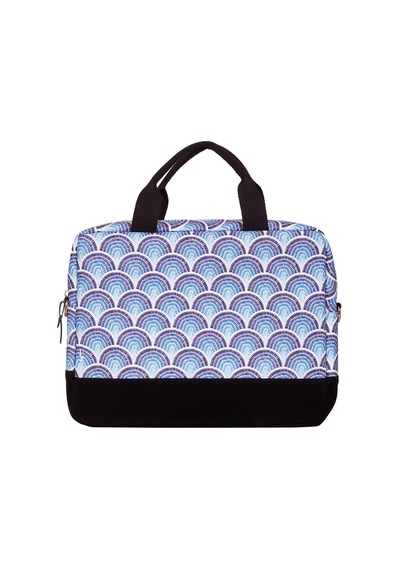 Bloominbag Calm Waves 15.6 İnç Laptop / Apple Uyumlu MacBook Çantası Mavi