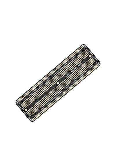 5.2x17.2 Cm Siyah Breadboard Tip Çift Taraflı Delikli Pertinaks