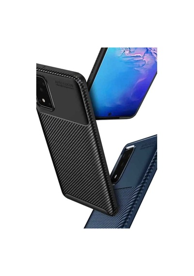 Xiaomi Mi 8 Pro Karbon Desenli Negro Silikon Kılıf