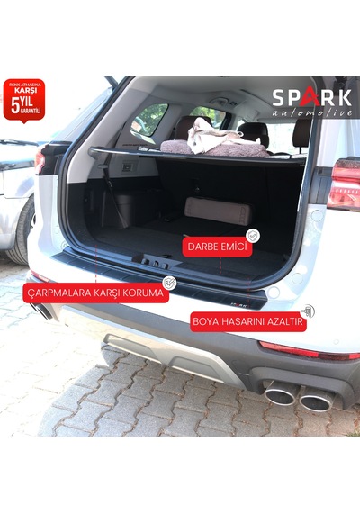 Chery Tiggo 8 Pro 2023- Yılı Ve Sonrası Uyumlu Arka Tampon Eşiği Mat