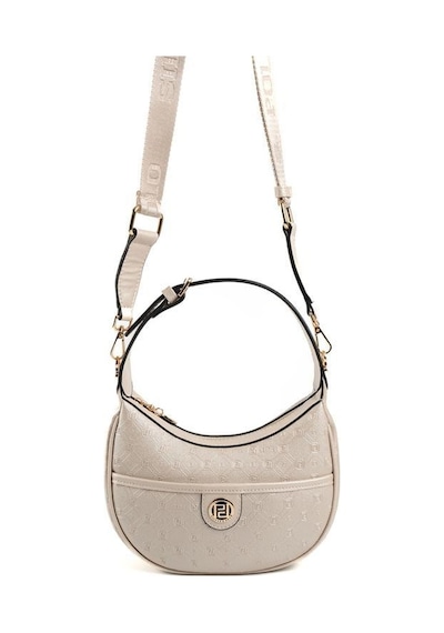 Silver Polo Sp1194 Kadın Omuz Çantası Logolu Bej-s.bej