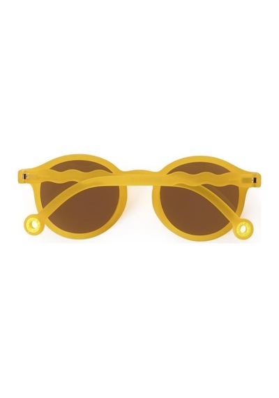 Olivio&co Classic Oval Çocuk Güneş Gözlüğü - Citrus Yellow Çok Renkli