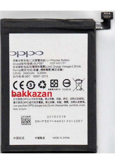 Oppo R1X R8206 Blp587 Batarya Pil