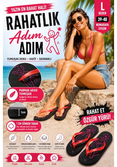 Pazarız Basic Parmak Arası Terlik Unisex Kadın Erkek Çocuk Eva Plaj Terliği Flip Flop Yazlık Deniz Havuz Günlük Kullanım Rahat Yumuşak Taban Acıtmaz Hafif Kaymaz Terlik Siyah Pembe Pazarız Basic Parmak Arası Terlik Unisex Kadın Erkek Çocuk Eva Plaj Terliği Flip Flop Yazlık Deniz Havuz Günlük Kullanım Rahat Yumuşak Taban Acıtmaz Hafif Kaymaz Terlik Siyah Pembe