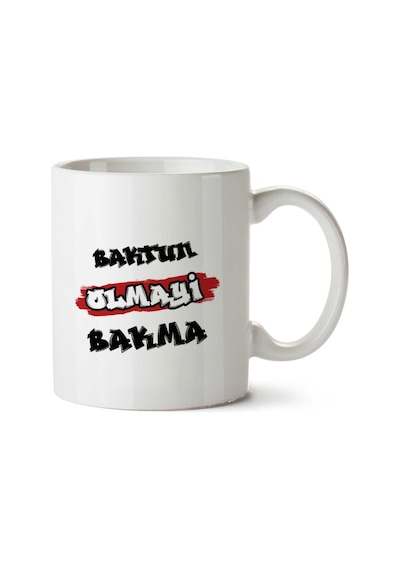 Baktun Olmayi Bakma Kupa Bardak Çok Renkli