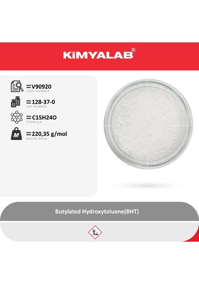 Kimyalab Bütil Hidroksi Toluen 500g - Butylated Hydroxytoluene