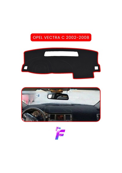 Opel Vectra C 2002-2008 Uyumlu Torpido Örtüsü Araca Özel Üretim Kolay Montaj Koruma T63 Torpido Halısı
