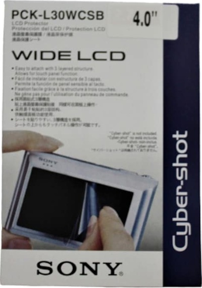 Sony PCK-L30WCSB Cyber-shot 4” Ekran Koruyucu – DSC-HX400V, DSC-HX300, DSC-HX200V, DSC-HX100V, DSC-HX1