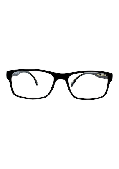 Select-a-vision Flex 2 Hafif Esnek Kare Okuyucular, Siyah, 1,50