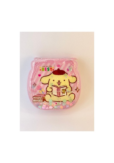 Pompompurin Sulu Not Defteri Pembe