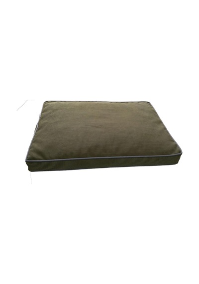 Visco Dolgulu Çift Taraflı Ve Fermuarlı Yıkanabilir Köpek Yatağı-large 70x80x10cm Fc.yesil