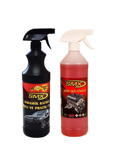 Smx Seramik Katkılı Hızlı ve Pratik Cila - Smx Ağır Yağ Sökücü