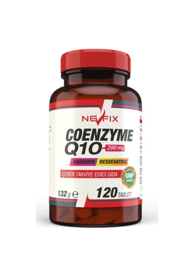 Coenzyme Q10 200 Mg Koenzim Q10 120 Tablet 2 Kutu