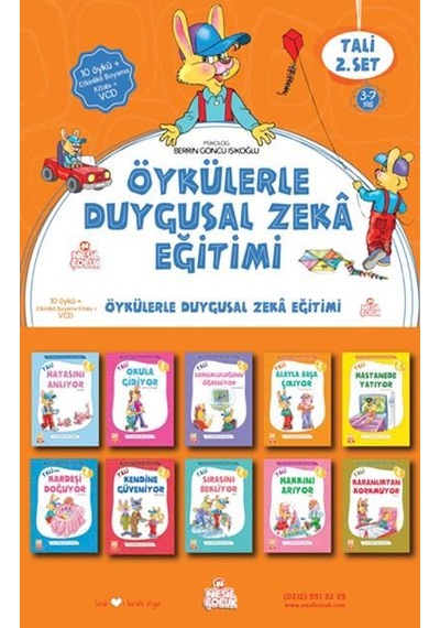 Okul Öncesi Tali Öykülerle Davranış Seti 1.Set.2.Set ve 3. Set