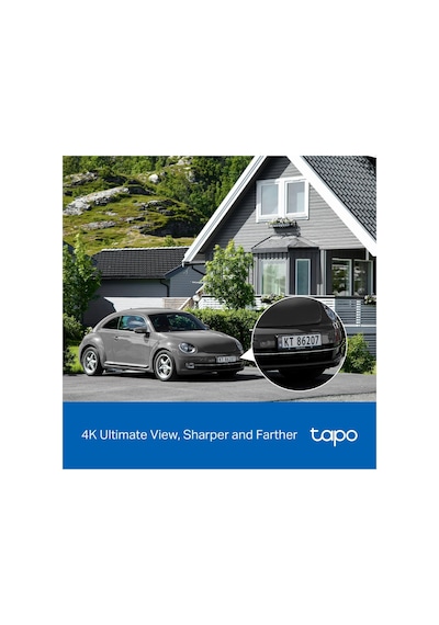 Tp-lınk Tapo Tc92 Kıt C660 Kıt 4k 80mpix Dış Mekan Ip65 Wifi 12mt. Renkli Gece Görüşü İki Yönlü Ses Yapay Zek