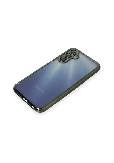 Newface - 825 - Samsung Galaxy Uyumlu A25 5g Kılıf Razer Lensli Silikon - Aconcept - - Yeşil