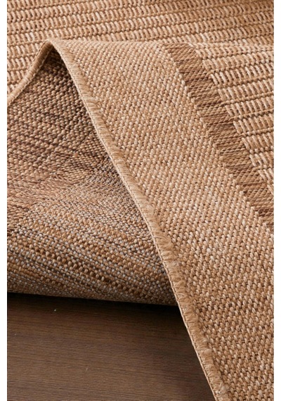 Doğal Jüt Görünümlü Dokuma Kilim Sade & Modern Minimal Tasarım Bej Bej