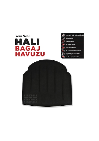 Mercedes E Serisi Sedan W-212 Halı Bagaj Havuzu 2010-2016 Arası