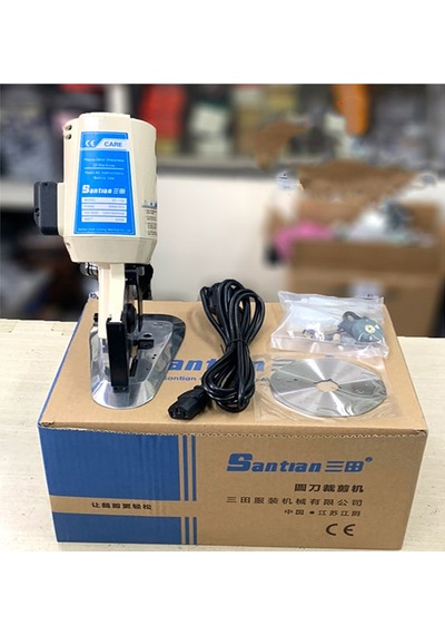 Santian Rs 100 250 W Yuvarlak Bıçaklı Astar Kumaş Bez Kesim Motor