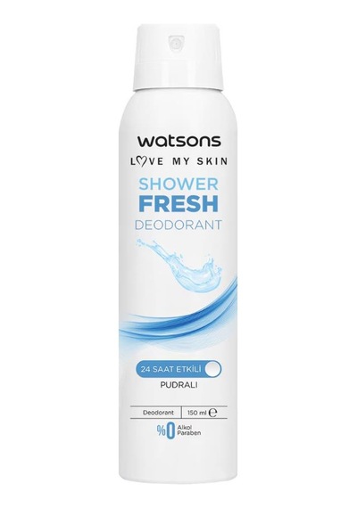 Watsons Shower Fresh 150 Ml X2 Ve Ocean Comfort 150 Ml X2 Deodorant Seti