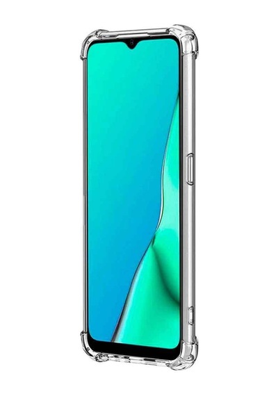 Oppo A5 2020 / A9 2020 Shock Absorbing Darbe Emicili Şeffaf Silikon Kılıf