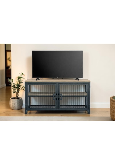 Dekoratif Metal Gövdeli Ahşap Raflı Tv Ünitesi 3 Raflı 2 Kapaklı Tv Sehpası 90 X 30 Cm Televizyon Ünitesi Siyah Dekoratif Metal Gövdeli Ahşap Raflı Tv Ünitesi 3 Raflı 2 Kapaklı Tv Sehpası 90 X 30 Cm Televizyon Ünitesi Siyah