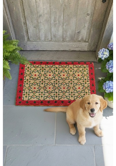 Coco Garnish 40x60 Cm Doğal Koko Kıl Paspas,hindistan Naturel Kapı Önü Paspası Kahverengi