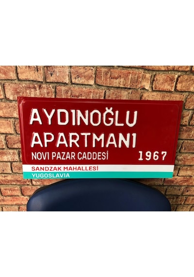 Sokak Tabelası, Cadde Sokak Levha 317935943