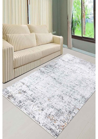 Valencıa-1507 Kaymaz Taban Dekoratif Modern Yıkanabilir Kolay Temizlenen Salon Balkon Mutfak Halısı Kilim Yolluk