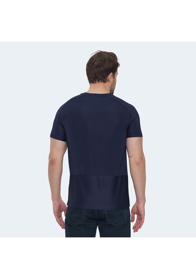 Slazenger VISHAL KTN Erkek  Lacivert Tişört