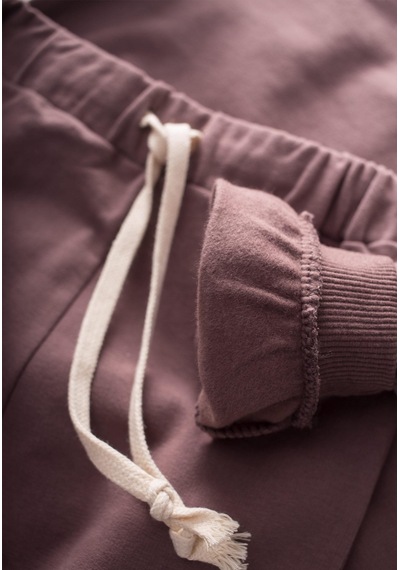 Cigit Basic Karyoka Detaylı Sweatshirt Takım 3-8 Yaş Mürdüm Mürdüm