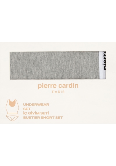 Pierre Cardin Kadın İç Giyim Takım 50304055-vr086 Gri Melanj