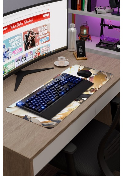 Itto Genshin Impact Anime Gacha V5 - 70x30 Xl Gaming Mouse Pad Fare Altlığı
