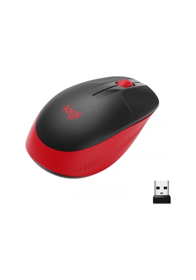 LOGITECH M191 KABLOSUZ 1000 DPI KIRMIZI MOUS   910-005910