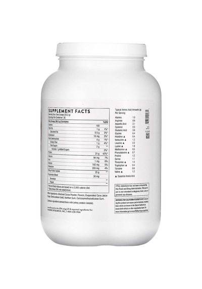 Whey Protein İsolate 906 Gr Çikolata