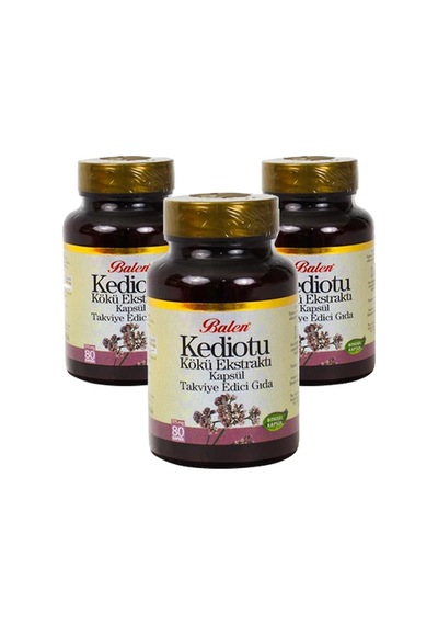 Balen Kedi Otu Valerian 375 Mg- 80 Kapsül X 3 Adet