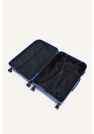 Defacto Unisex Sert Kapaklı Büyük Boy Valiz H2485axnsbe691 Mavi-be691