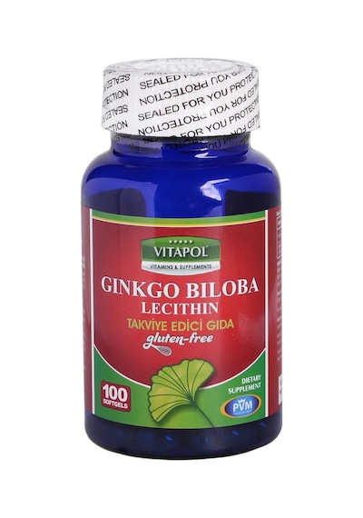Vitapol Ginkgo Biloba Lecithin 2x100 Softgel