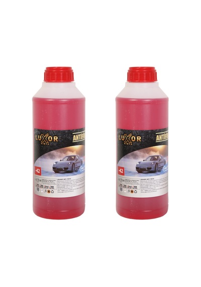 Luxor Kimya 4 Mevsim -42 Kırmızı Antifiriz 1.5 LT Konsantre(2'li)