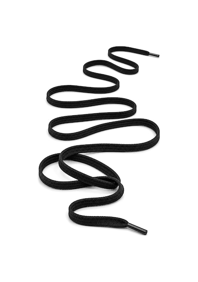 Hapshoe 80 Cm Siyah 5 Mm Yassı Mumlu Ayakkabı Bağcığı